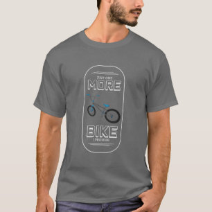 Cykel älskare med cykel t shirt