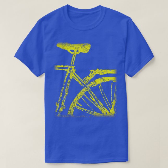 Cykel Älskare Retro Vintage Cycling T Shirt (Design framsida)