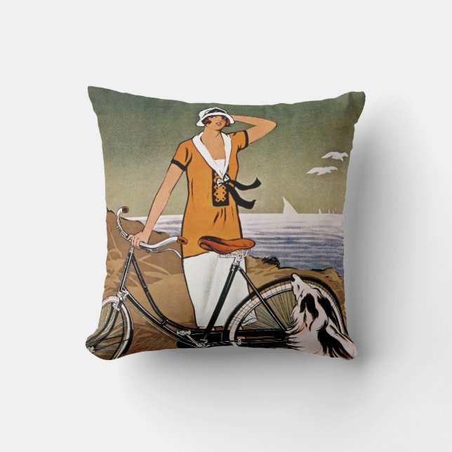 Cykel Annons, 1925 Kudde (Framsida)