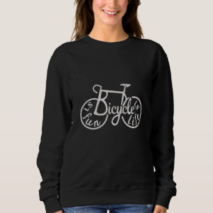 Cykel är roligt, cykel är liv t shirt