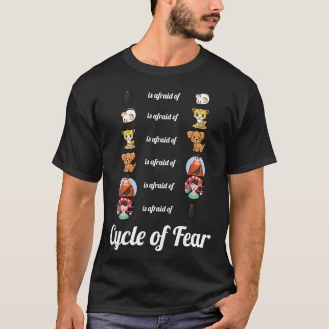 Cykel av befruktningsmembrancockning till ockroach t shirt (Framsida)