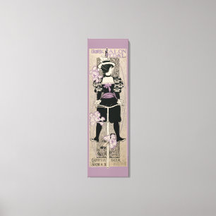 Cykel CC0226 Art nouveau Canvastryck