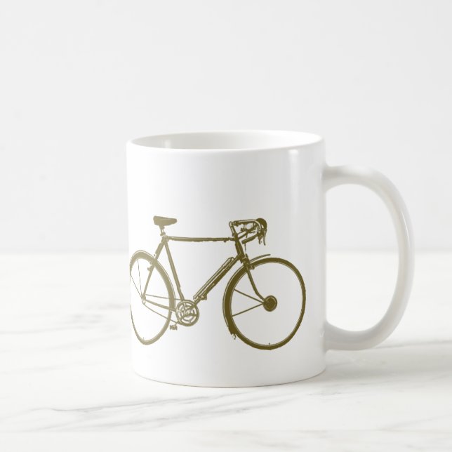 cykel, cykel, cykel/cykel kaffemugg (Höger)