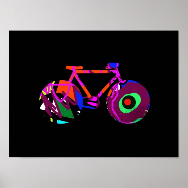 cykel, cykel, cykel/cykel poster (Framsidan)
