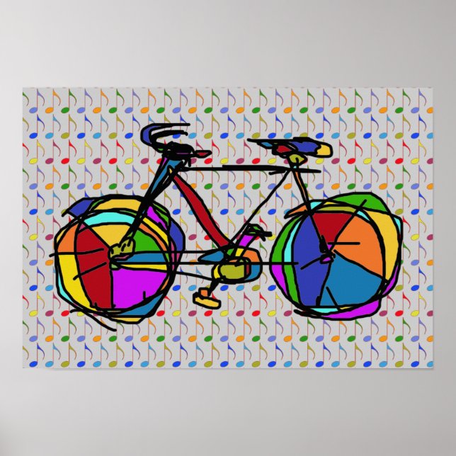 cykel, cykel, cykel/cykel poster (Framsidan)