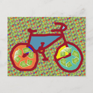 cykel, cykel, cykel/cykel vykort