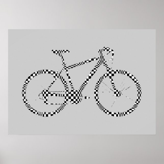 cykel - cykel + cykel poster (Framsidan)