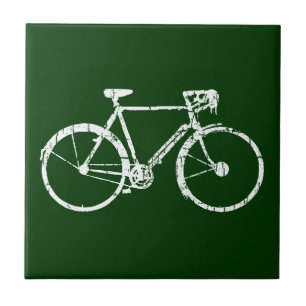 cykel / cykel - trevligt. kakelplatta