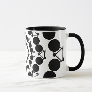 cykel / cykel - trevligt. mugg