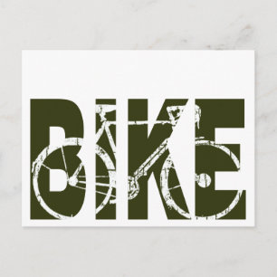 cykel / cykel - trevligt. vykort