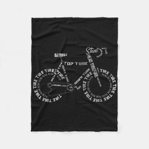 Cykel Cykeldelar Cykling Cyklist Fleecefilt