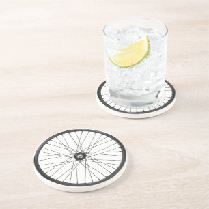 cykel - cykla + cykel underlägg sandsten