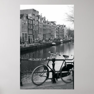Cykel efter kanal poster