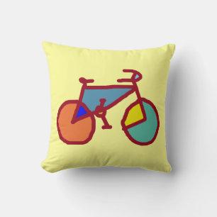 cykel ~ färgcykel kudde
