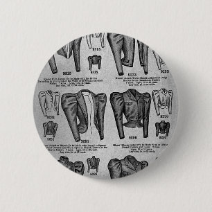 Cykel Fashions1897 - Vintage Knapp