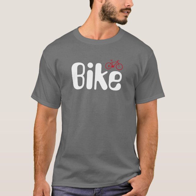 Cykel för biker tee (Framsida)