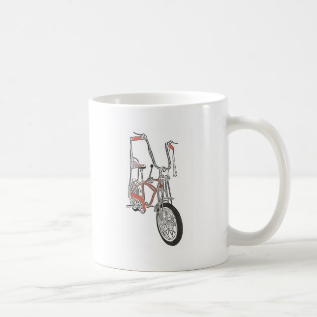 Cykel för cykel för klassikerSchwinn orange Krate Kaffemugg (Höger)