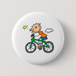 Cykel för pinnepojkeridning knapp