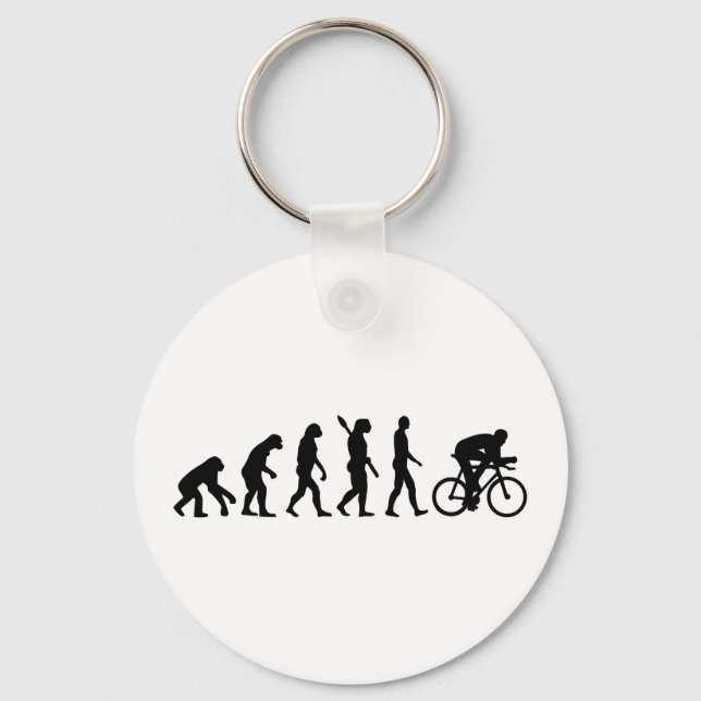 Cykel för utvecklingscykel nyckelring (Framsida)