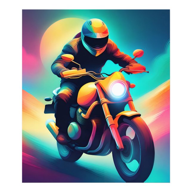cykel fototryck (Framsidan)