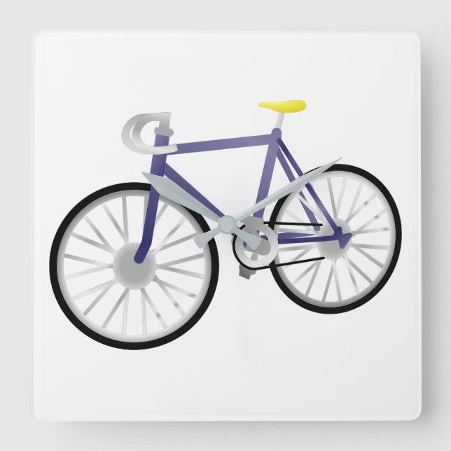 Cykel Fyrkantig Klocka (Framsida)