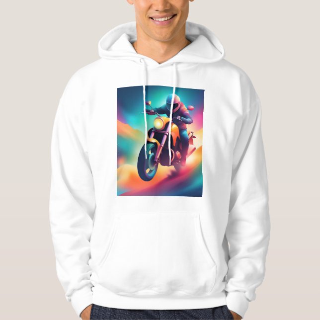 cykel hoodie (Framsida)