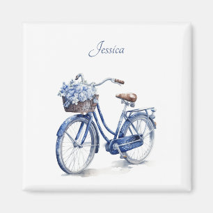 Cykel i Delft Blue-anpassadet Magnet