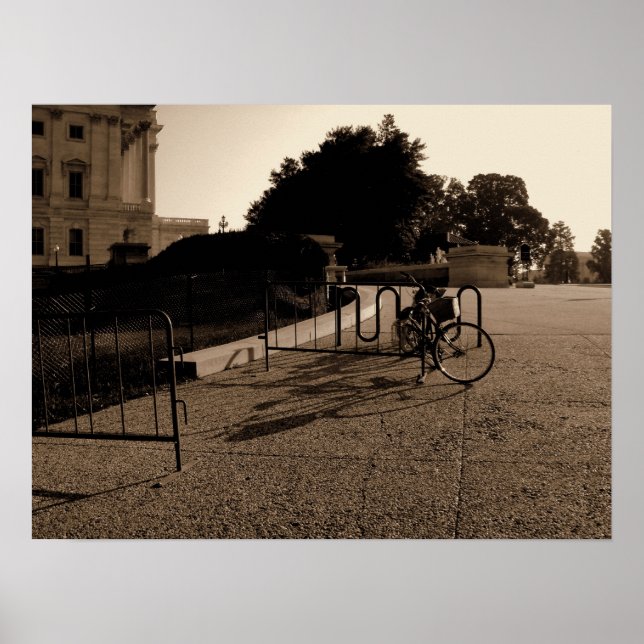 Cykel i Washington Poster (Framsidan)