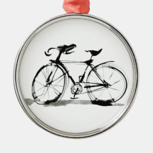 Cykel Julgransprydnad Metall