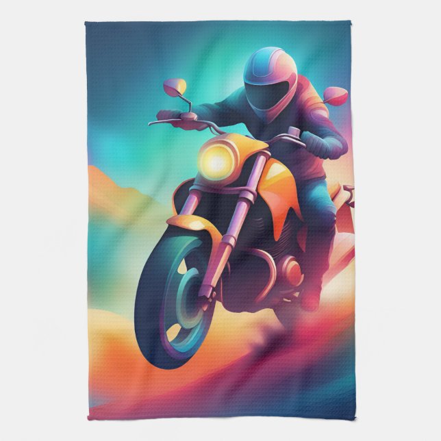 cykel kökshandduk (Vertikal)