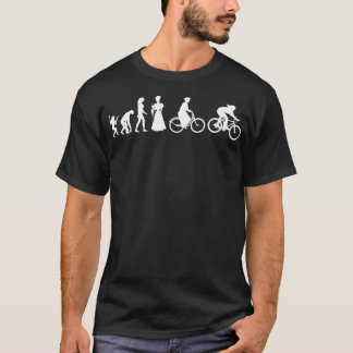 Cykel Kvinnors Utveckling Av Cykling T Shirt