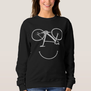 Cykel Leende Cyklist Cykling Cykel Till Jobbet PÅ T Shirt