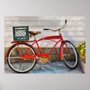 Cykel - leveranscykel poster