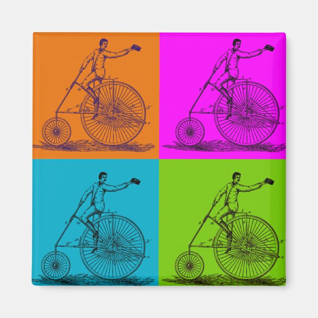 Cykel Magnet (Framsidan)