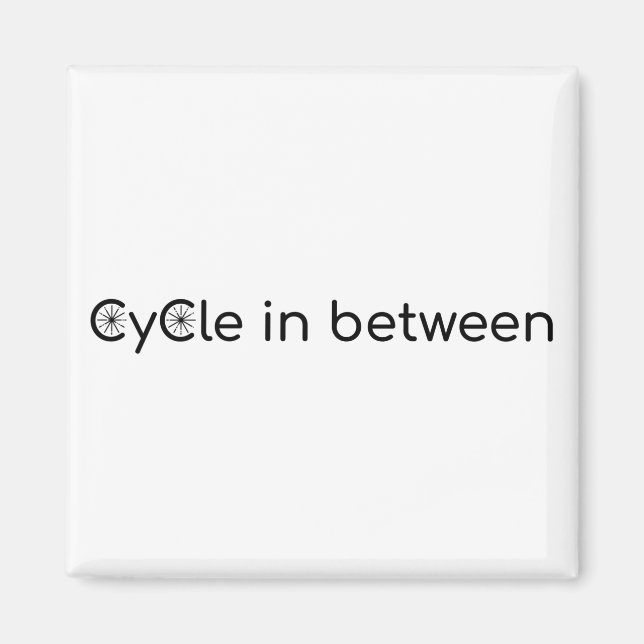 Cykel mellan magnet (Framsidan)