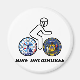 Cykel Milwaukee Magnet