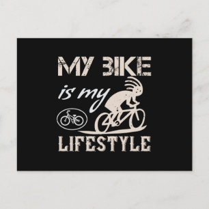 Cykel - Min cykel är min livsstil Vykort