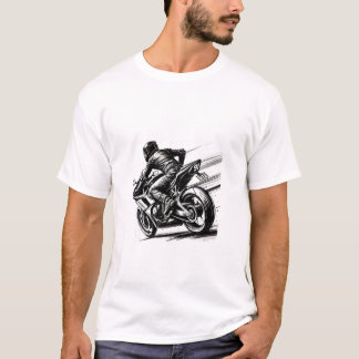 Cykel - motorcykel T-shirt