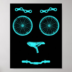 Cykel Mountainbike Cyklist Present Cykel Poster