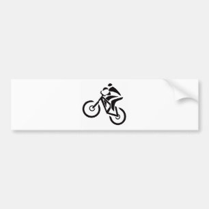 Cykel nära Patagonia Bildekal