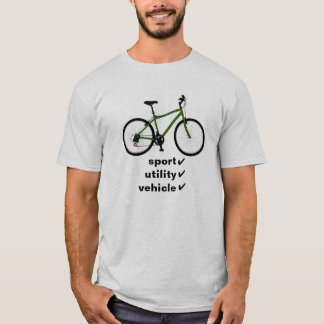 cykel: nytto- fordon för sport t shirt