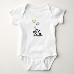 Cykel och ballonger tröja
