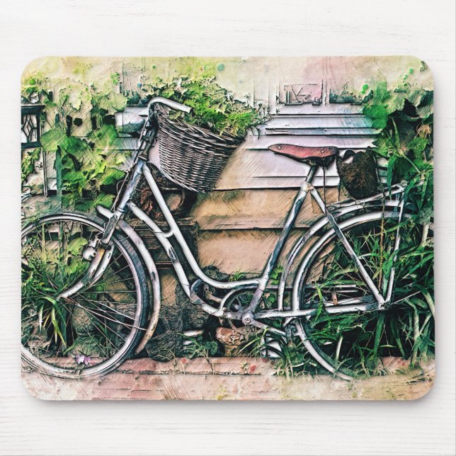 Cykel och Basket i Garden Musmatta (Framsidan)