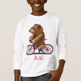 Cykel- och nalletryck tröja
