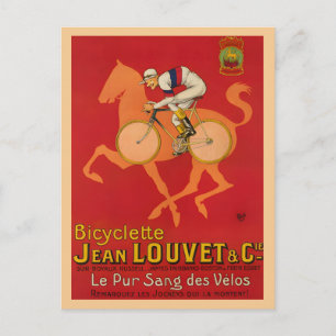 Cykel Resa Affisch Vykort