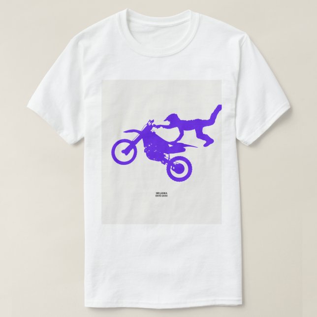 Cykel röddesign  t shirt (Design framsida)