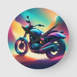 cykel rund klocka