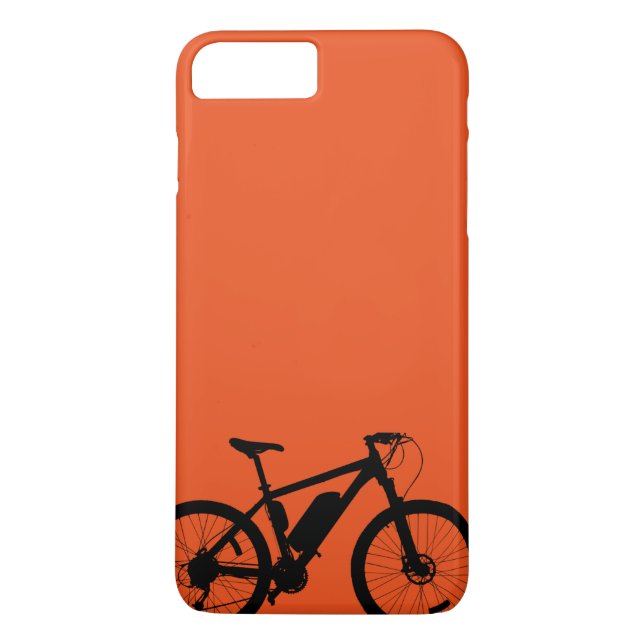 Cykel Silhouette Case-Mate iPhone Skal (Baksida)