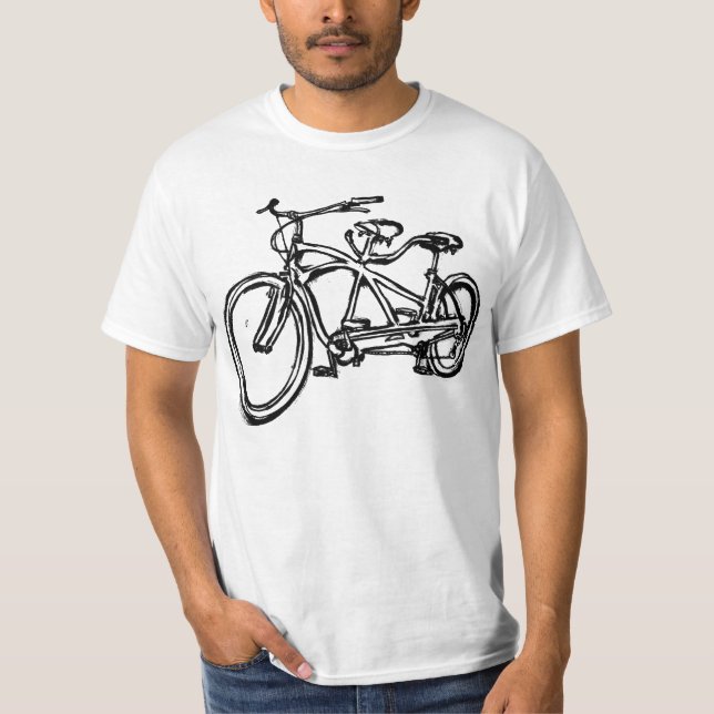 Cykel som byggas för cykel 2 (för den antika tee (Framsida)