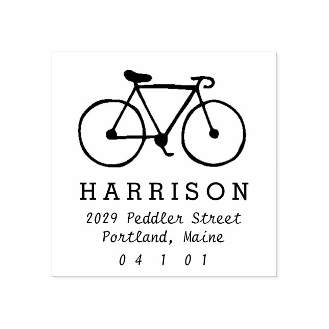 Cykel Stämpel (Tryck)